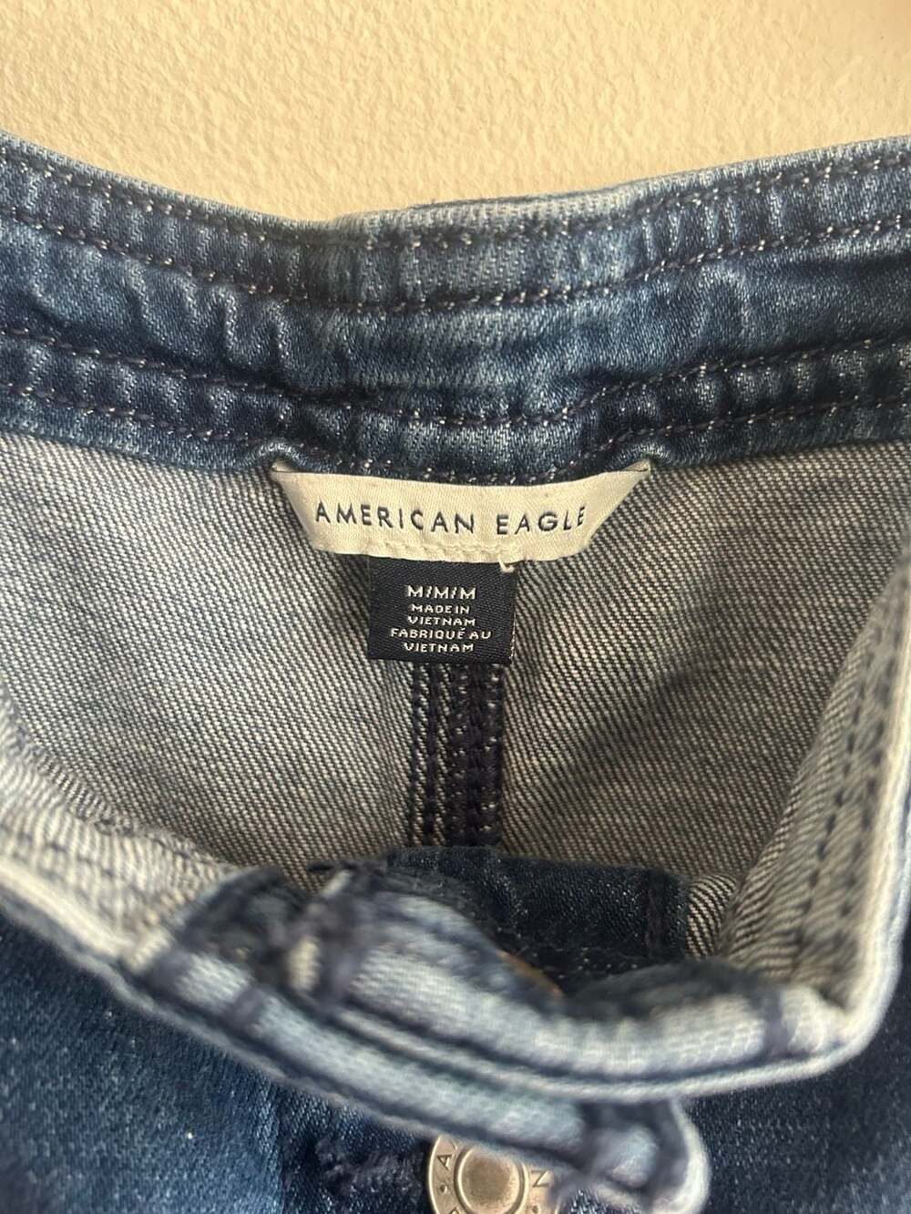 American Eagle Denim Overall Dress - Picture 5 of 8